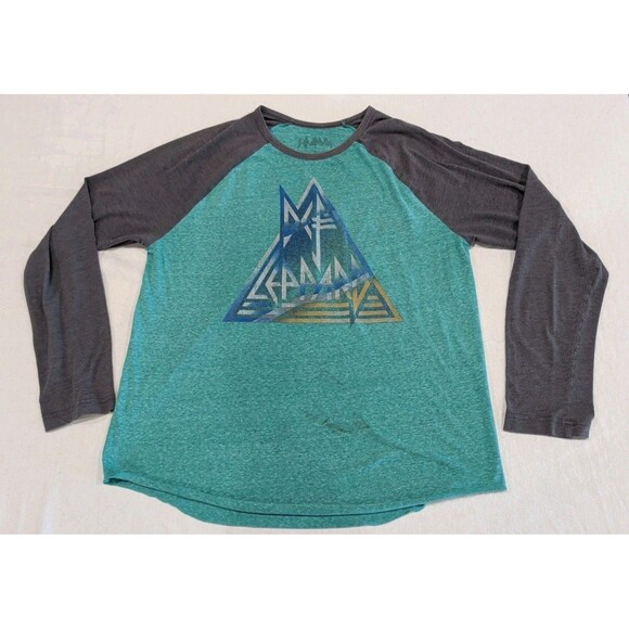 Def Leppard Other - Def Leppard Long Sleeve Jersey Style TShirt Adult Size Large